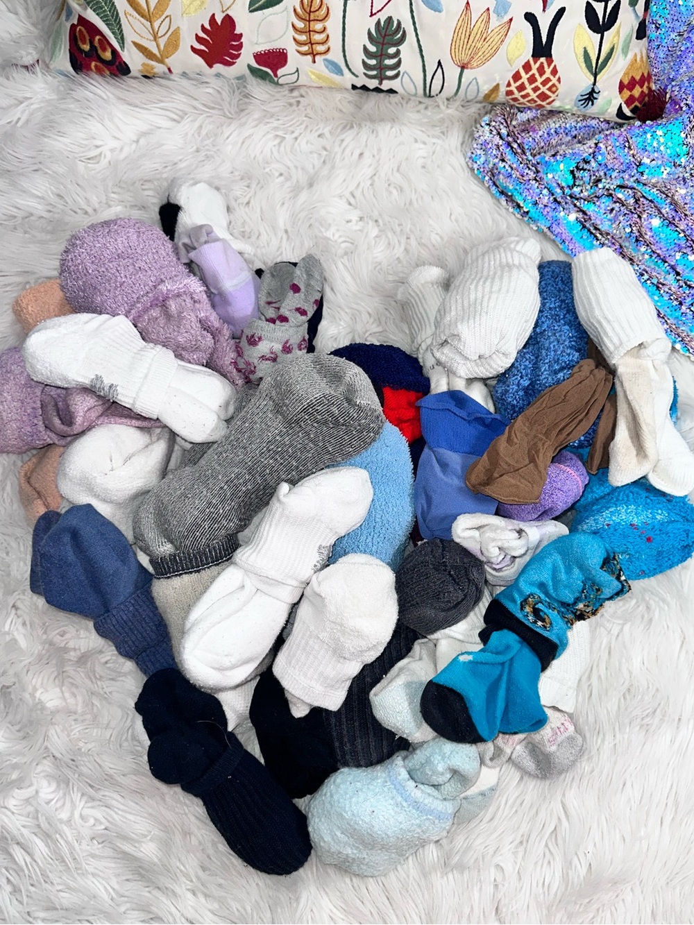 5 Pounds of Gently Worn Socks